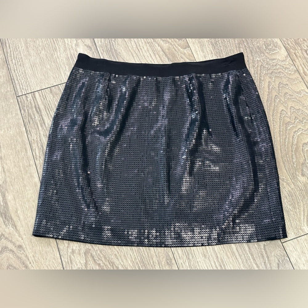 🖤Banana Republic Black Sequin Mini Pencil 🖤Skirt - Picture 9 of 16